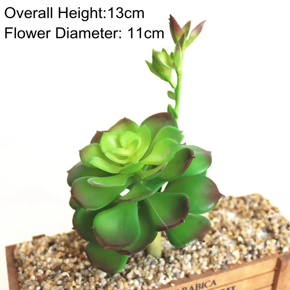 Artificial Succulent Bonsai for Desk & Home Decor