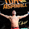 A muscular man with tattoos is shown flexing during a fight, featured on UFC-inspired martial arts canvas wall art.