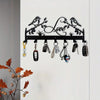 Bird Shaped Wall Hook Key Holder – Rust-Proof Metal Organizer for Keys & Jewelry