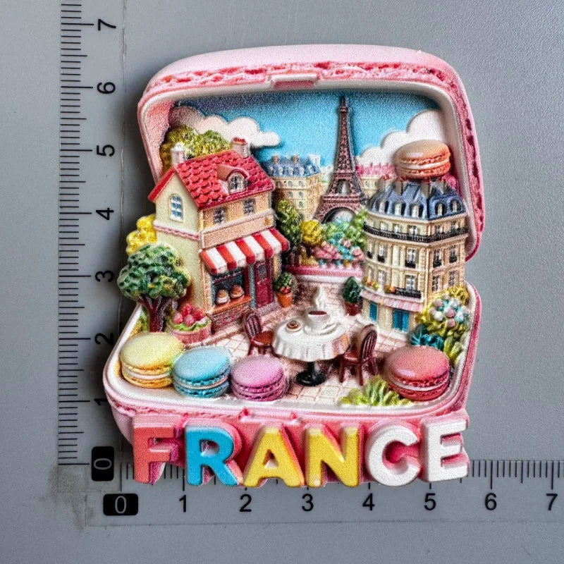 Scenic Souvenir Fridge Magnets – World Travel Collection