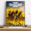 Helldivers II HD Canvas Art Print – Game-Inspired Wall Decor