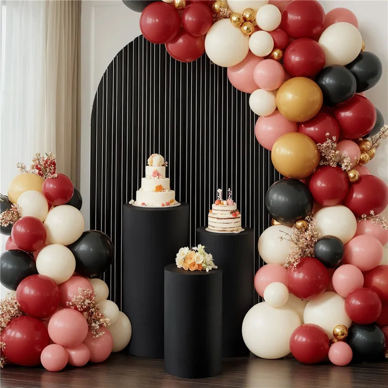 Spandex Cylinder Stand Covers for Weddings and Events
