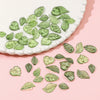 Acrylic Tree Leaf Mini Beads for DIY Jewelry Making