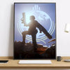 Helldivers II HD Canvas Art Print – Game-Inspired Wall Decor