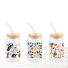 Halloween Spooky UV DTF Cup Wraps – 3D Cartoon Stickers