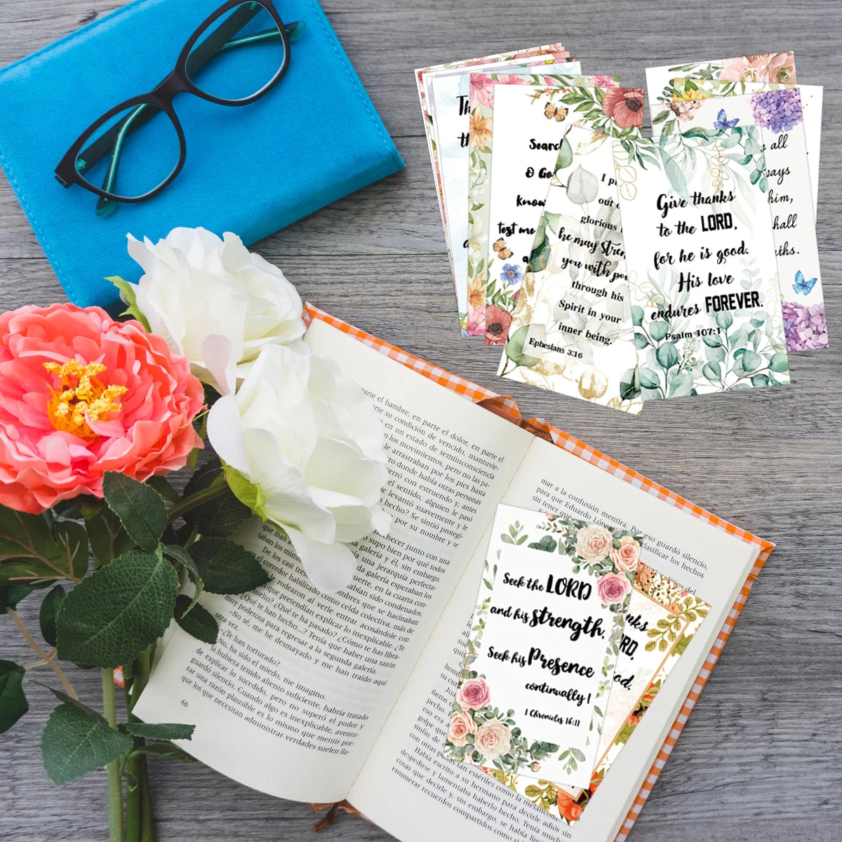 Bible Verse Scripture Cards – Inspirational Christian Encouragement Cards