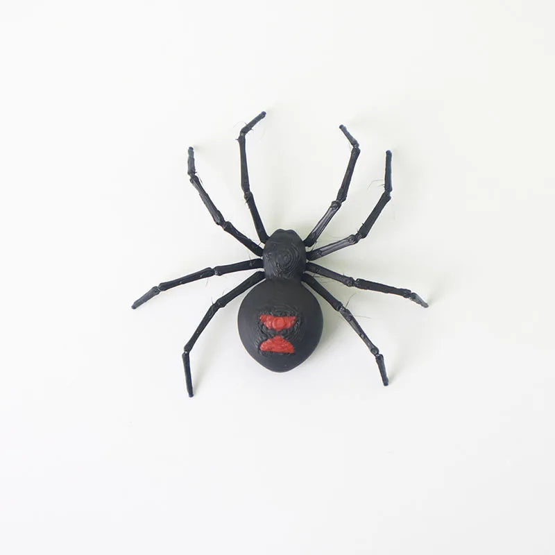 Magnetic Black Widow Spider Fridge Magnet – Halloween Decorative Sticker