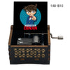 A Detective Conan anime music box featuring an illustration of Conan Edogawa.