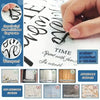 Vinyl wall decals for musical band themes showing various applications and features