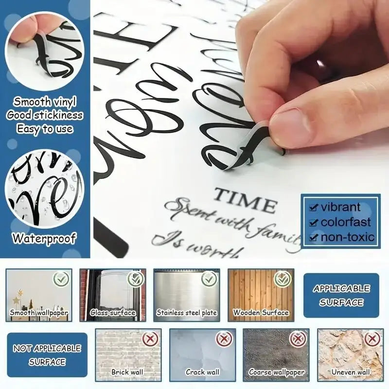 Vinyl wall decals for musical band themes showing various applications and features
