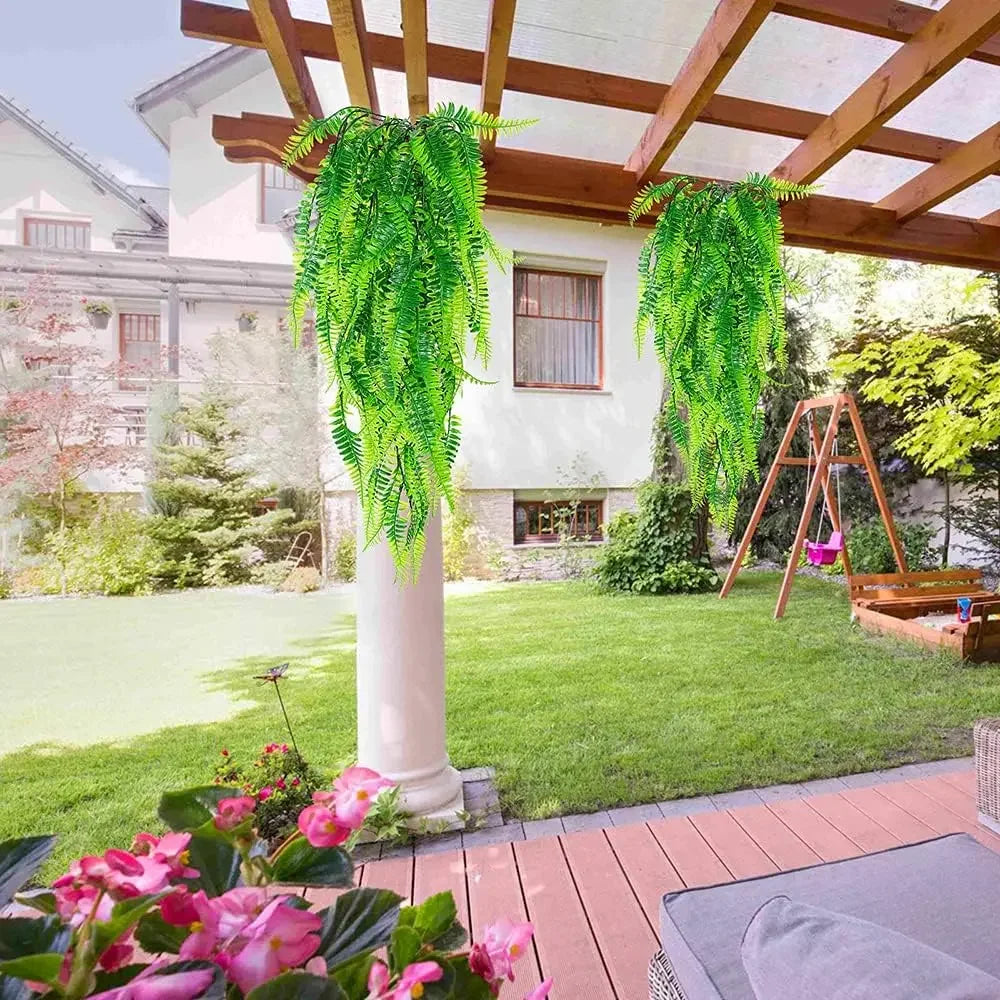 Artificial Fern Hanging Vines for Home Decor