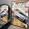 A poster featuring a drifting car, titled Drift Tengoku, with Japanese text and racing imagery.