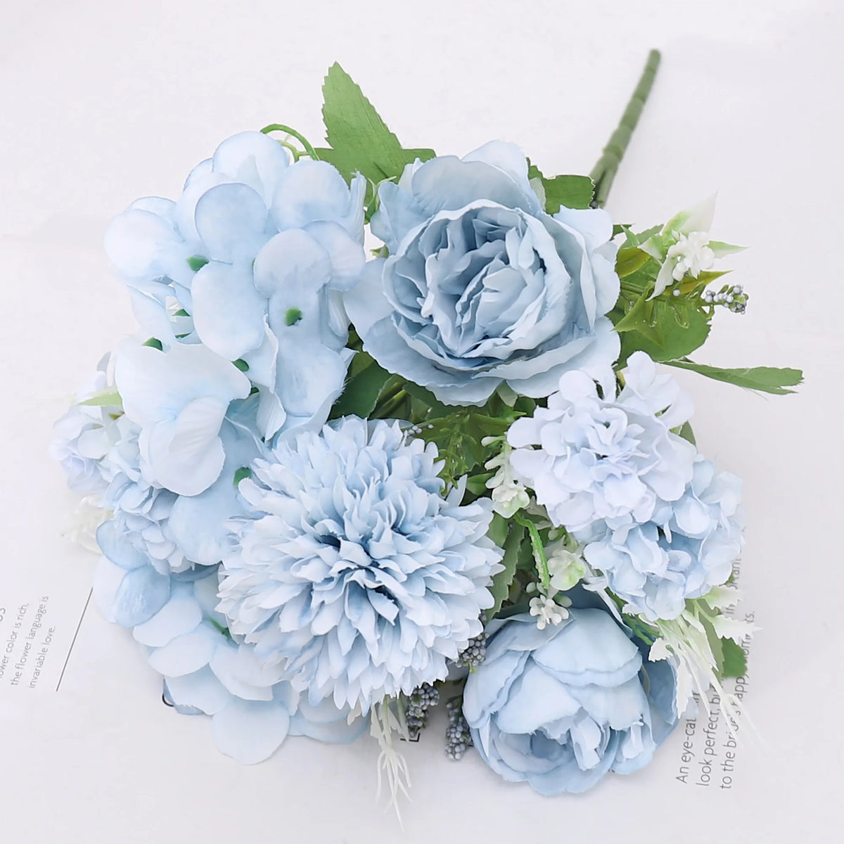 Realistic Silk Peony Artificial Flowers for Weddings & Home Décor