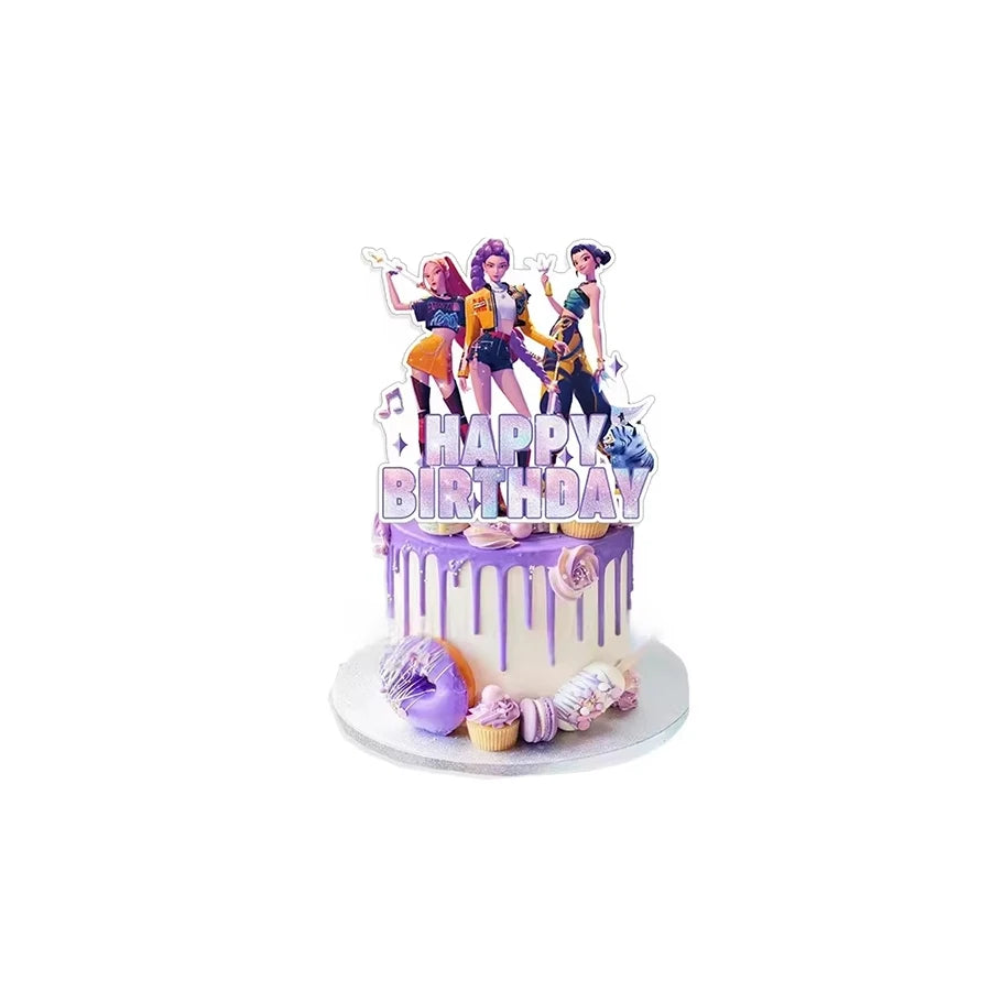 K-Pop Theme Disposable Party Set