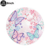 Butterfly Party Supplies Disposable Tableware Set for Birthday & Baby Shower