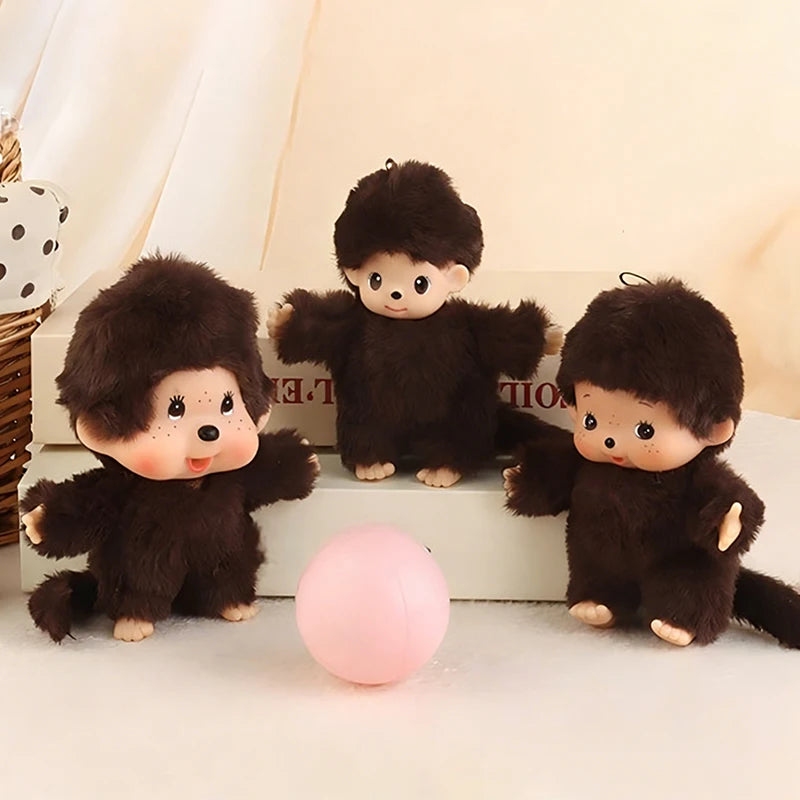 Monchhichi Plush Keychain Bag Charm