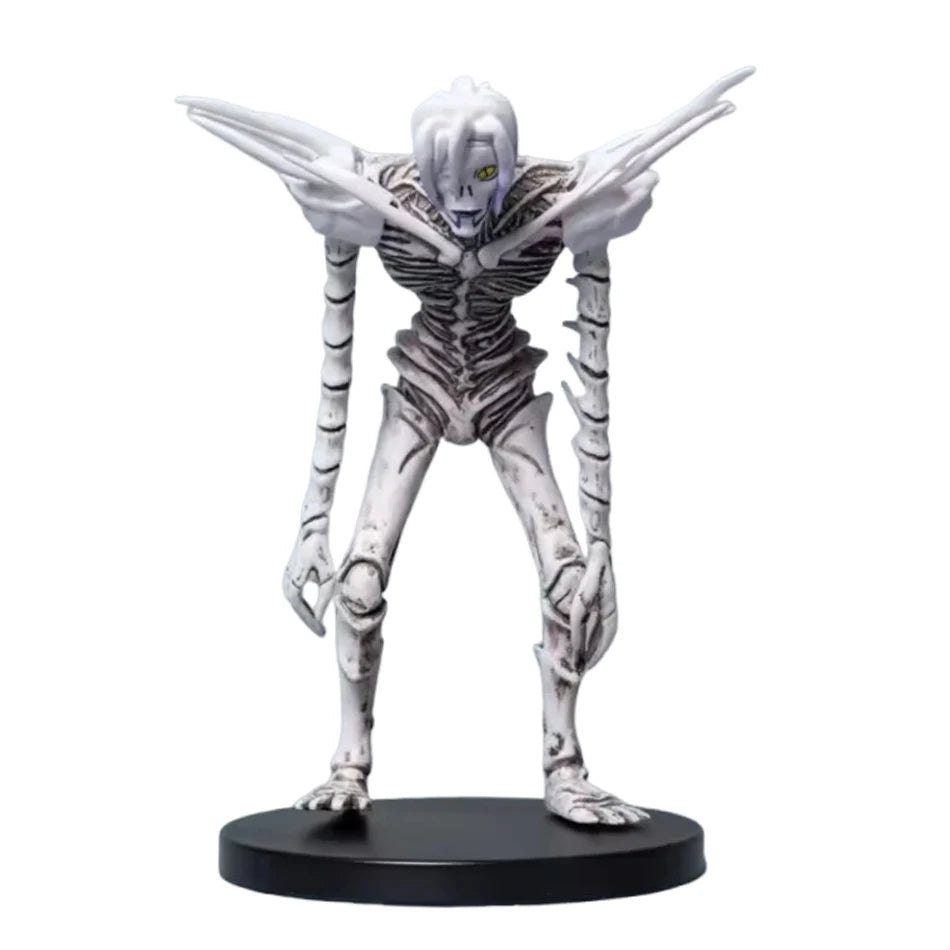 PVC figure of Death Note character Light with white hair and intense expression