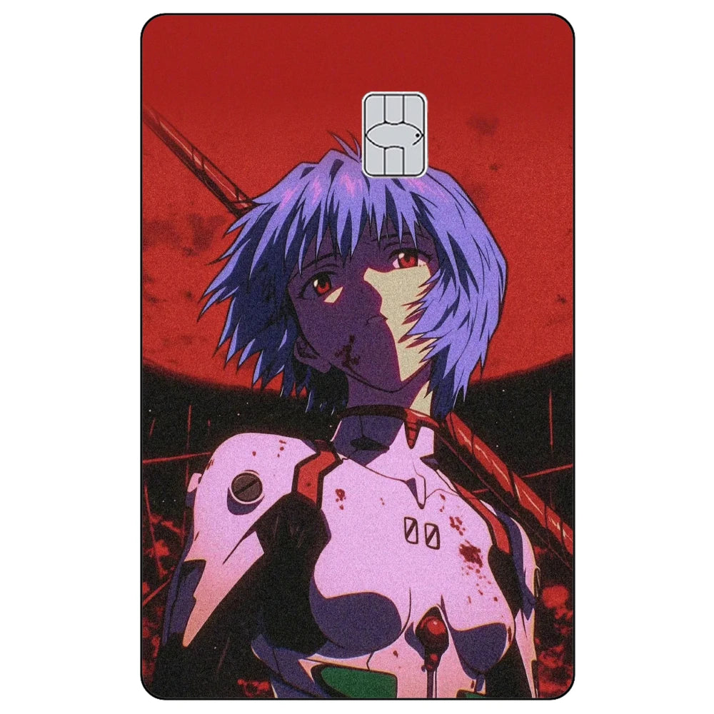Matte Anime Card Skin Sticker for Credit and Debit Cards