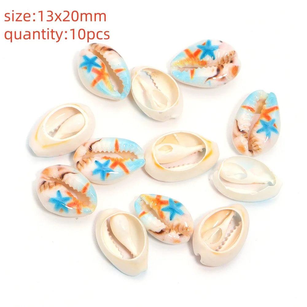 Natural Sea Snail Shell Beads for DIY Jewelry Making
