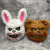 LED Illuminated Halloween Animal Mask with Glowing Eyes