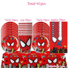 Superhero Birthday Party Tableware and Decoration Kit