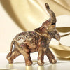 Boho Elephant Resin Statue – Handcrafted Ethnic Home Decor