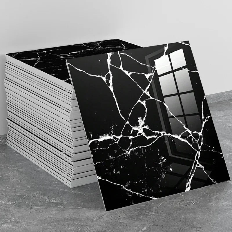 Peel-and-Stick Marble Wall Sticker for Home Decor