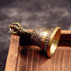 Tibetan Bronze Decorative Bell with Keychain