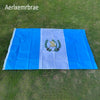 A 3x5 ft outdoor polyester flag of the Guatemala national flag featuring blue and white stripes with a central emblem.