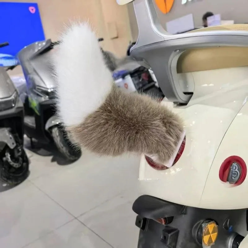 Remote Control Wagging Fox Tail Light for Scooters & Motorcycles