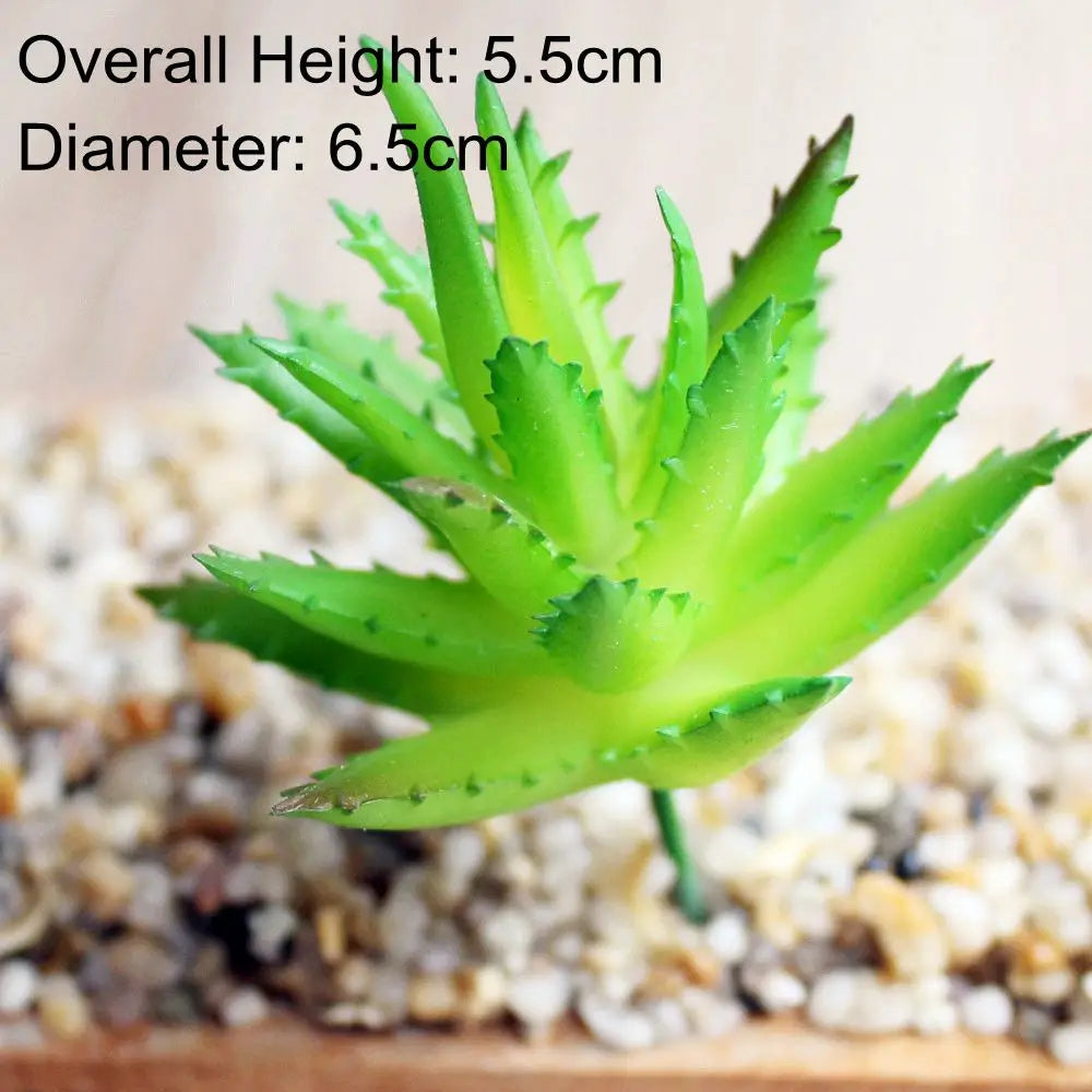 Artificial Succulent Bonsai for Desk & Home Decor