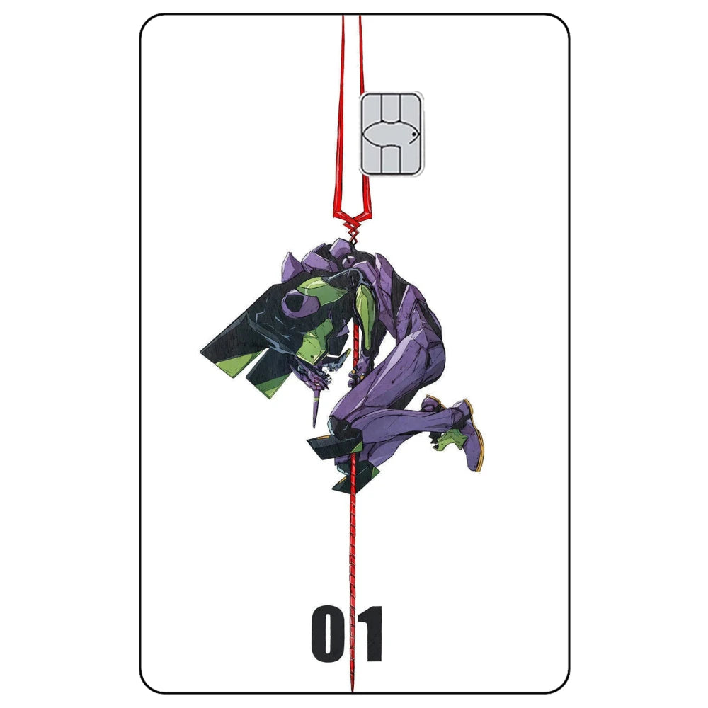 Matte Anime Card Skin Sticker for Credit and Debit Cards