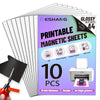A package of 10 printable glossy magnetic sheets for A4 size used with inkjet printers