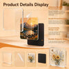Clear Acrylic Fridge Magnets with Photo Frames (25-Pack)