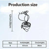 Diagram showing the production size of an Art Deco metal wall decor, measuring 12 inches or 30 cm in height.