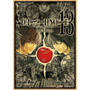 Death Note vintage anime canvas wall art featuring a dark, gritty illustration of characters and the number 13