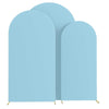 Light blue arch stand backdrop for wedding and event decor