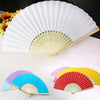 Elegant Foldable Bamboo Hand Fan for Weddings & Parties