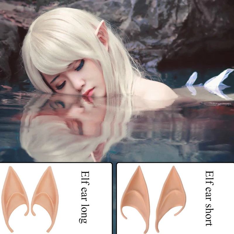 Latex Elf Ears for Cosplay, Fairy Costumes & Halloween