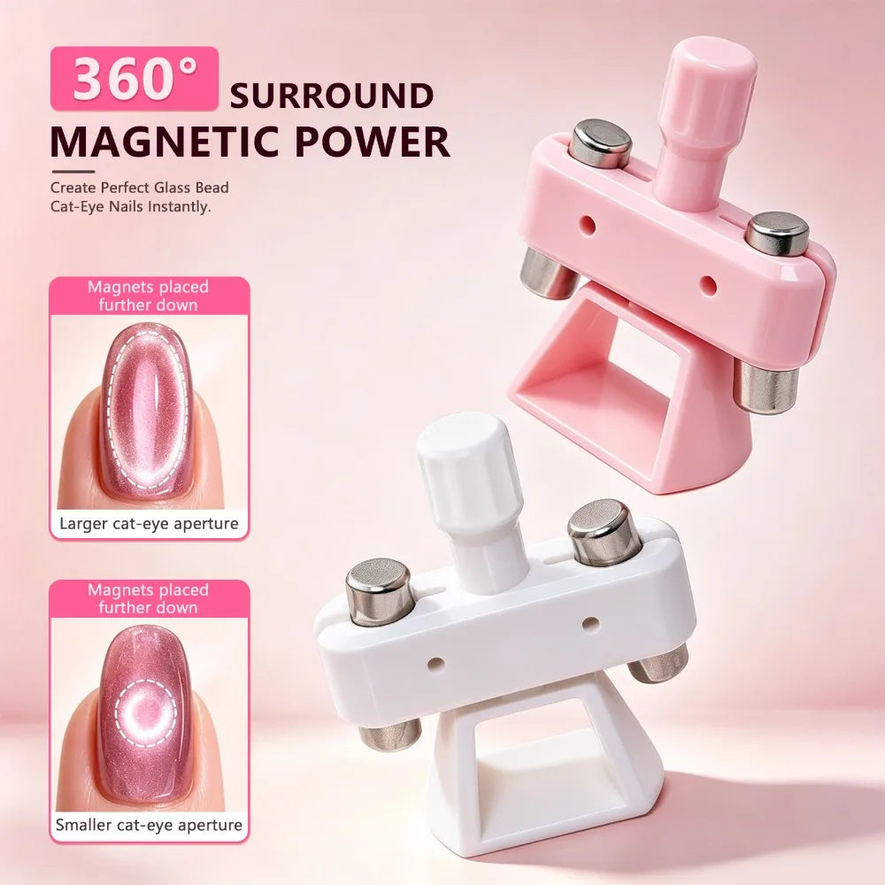 Rotating Gyro Cat Eye Nail Magnet Tool