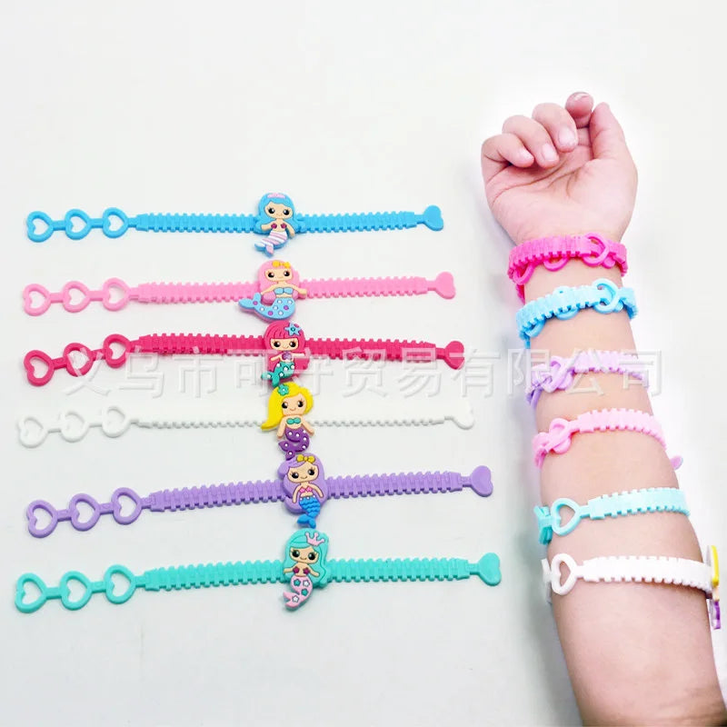 Purple Mermaid Birthday Party Supplies Kit for Girls