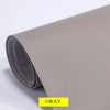 Roll of gray self-adhesive PU leather furniture repair patches