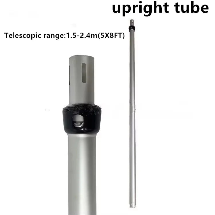 Telescopic Aluminum Backdrop Stand with Crossbar