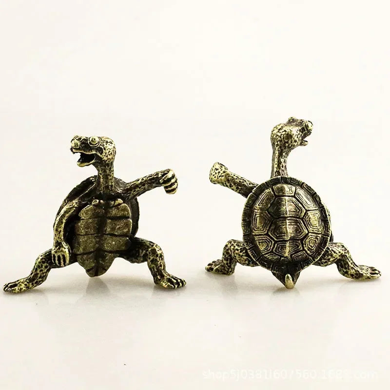 Vintage Bronze Turtle Incense Stick Holder