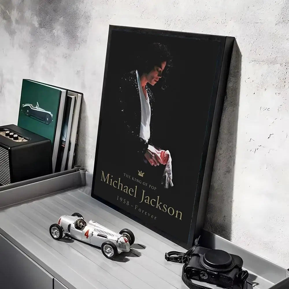 Michael Jackson Iconic Poster Wall Decal – HD Self-Adhesive Art