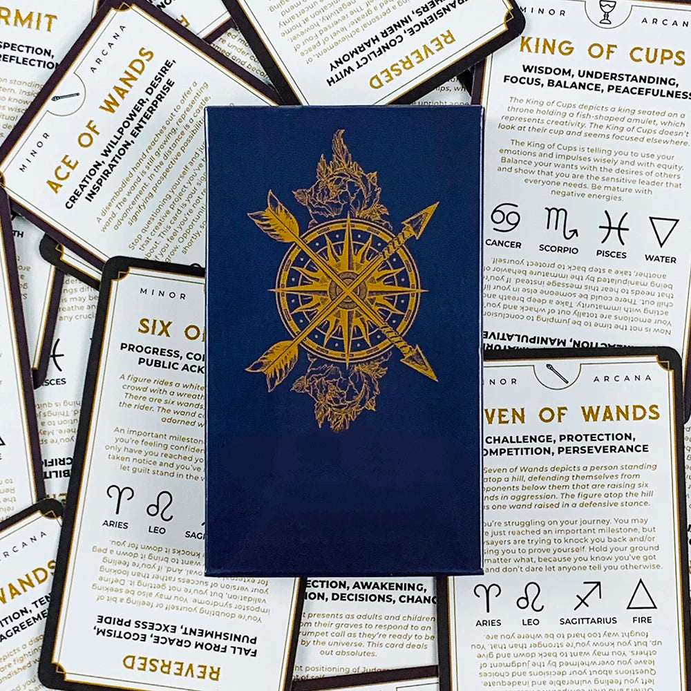 Tarot Card Deck for Spiritual Guidance and Gatherings