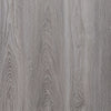 Close-up of gray wood grain wall tiles with vertical texture.
