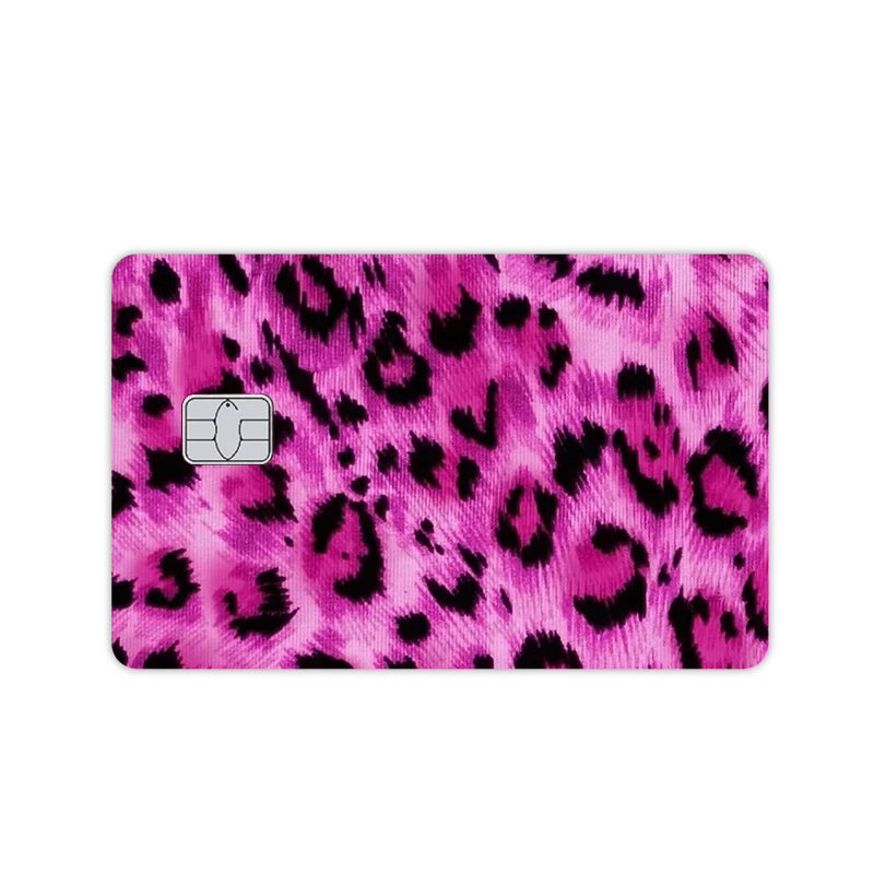 Leopard Print Card Skin for Credit and Debit Cards