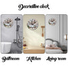 Modern Wooden Bathtub Wall Clock for Home Decor
