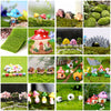 Miniature Fairy Garden Ornaments | Set of Resin Accents